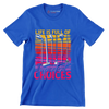 LIFE IS FULL OF IMPORTANT CHOICES - Golf Themed T-Shirt-Blue-S-Custom One Express