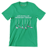 LIFE IS FULL OF IMPORTANT CHOICES - Golf Themed T-Shirt-Green-S-Custom One Express