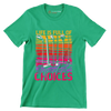 LIFE IS FULL OF IMPORTANT CHOICES - Golf Themed T-Shirt-Green-S-Custom One Express