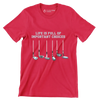 LIFE IS FULL OF IMPORTANT CHOICES - Golf Themed T-Shirt-Red-S-Custom One Express