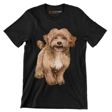 Labradoodle - Dog Themed T-Shirt-Black-S-Custom One Express