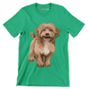 Labradoodle - Dog Themed T-Shirt-Green-S-Custom One Express