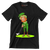 Leprechaun Golfer - Golf Themed T-Shirt-Black-S-Custom One Express