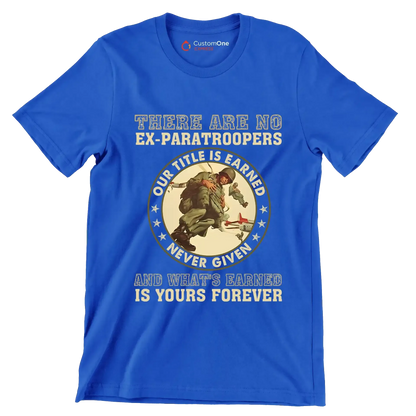 Let me know if you have any other requests - Veterans Themed T-Shirt-Blue-S-Custom One Express