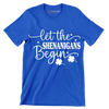 Let the Shenanigans Begin - St. Patrick's Day T-Shirt-Blue-S-Custom One Express