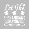 Let the shenanigans begin - St. Patrick's Day T-Shirt-Black-S-Custom One Express