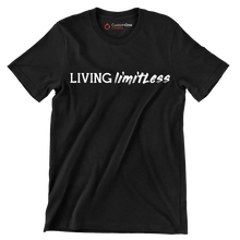 Living Limitless - Motivational Themed T-Shirt-Black-S-Custom One Express
