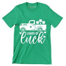 Loads of Luck - St. Patrick's Day T-Shirt-Green-S-Custom One Express