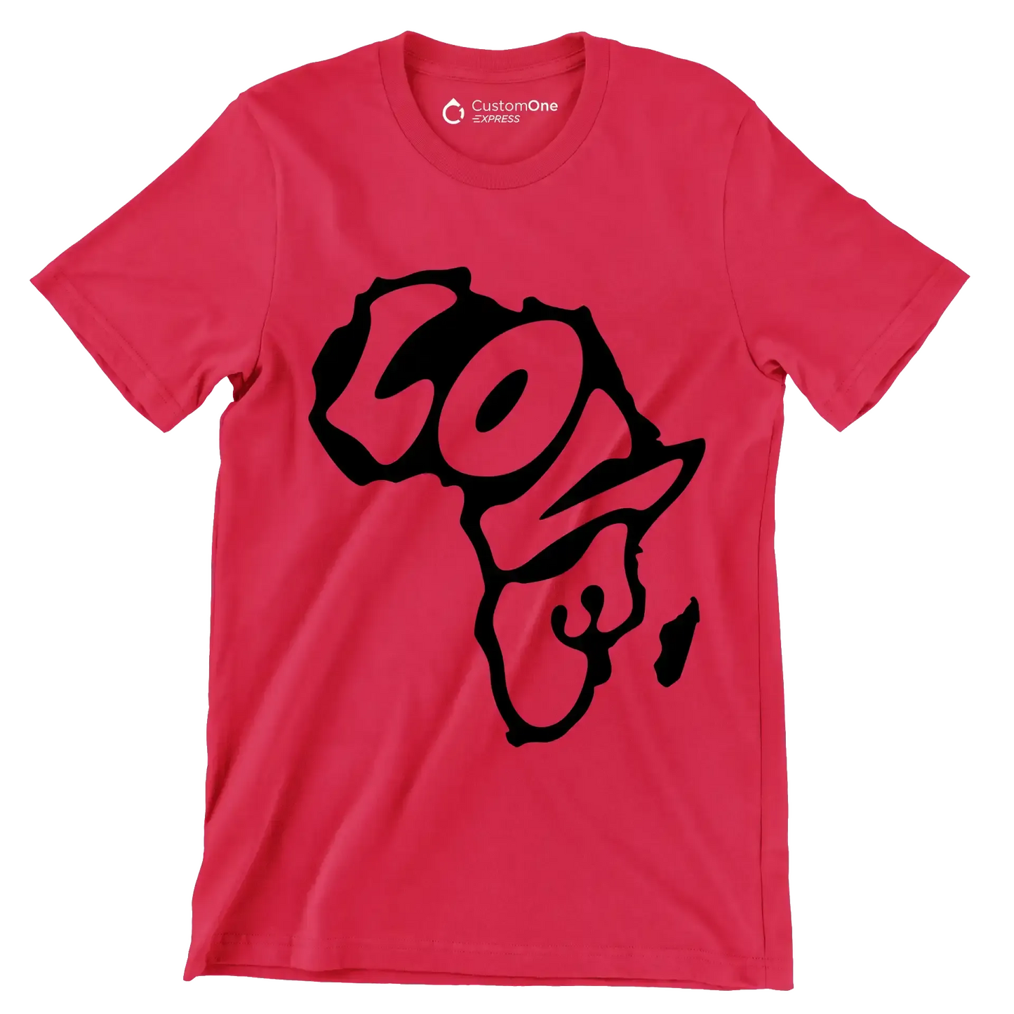 Love - Martin Luther King T-Shirt-Red-S-Custom One Express