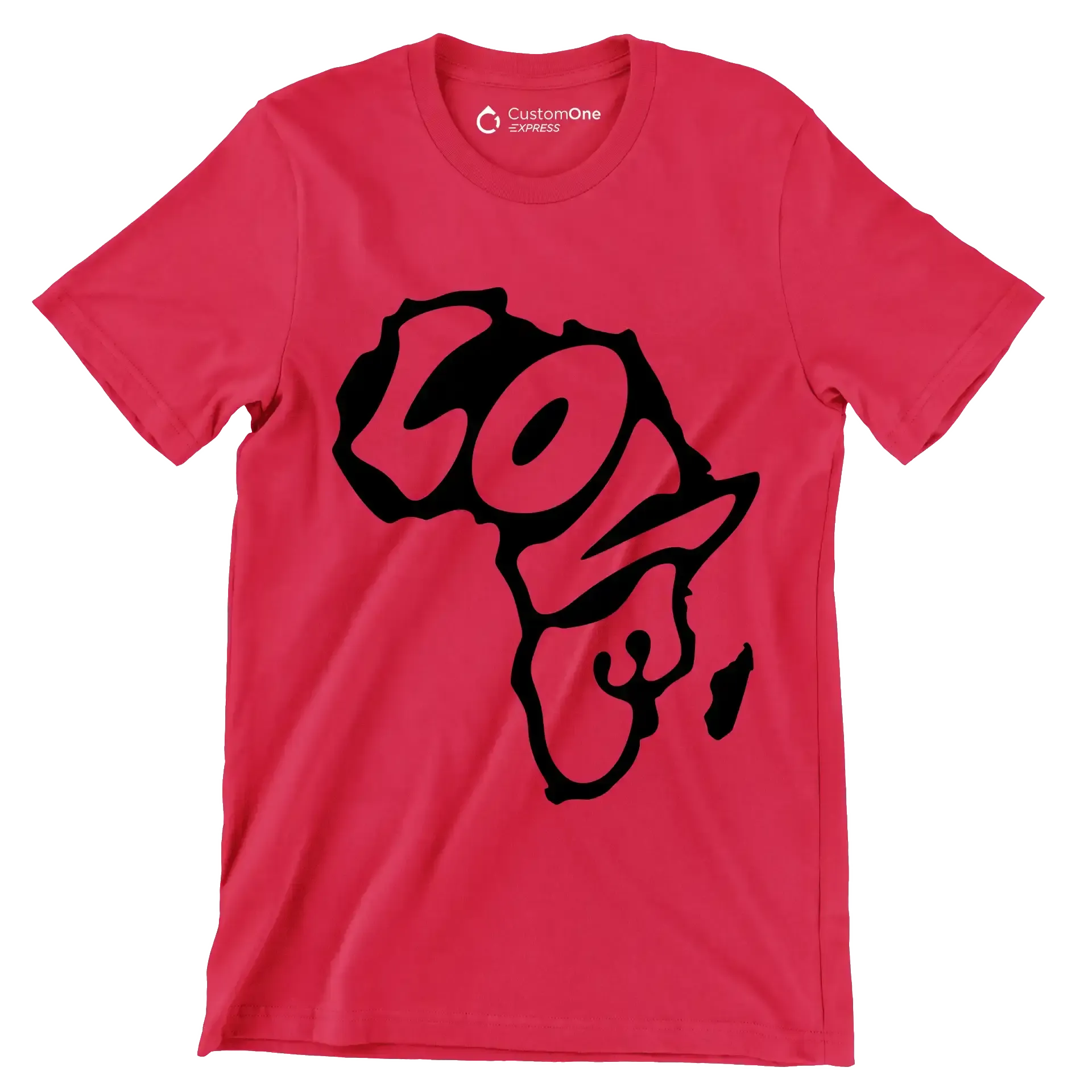 Love - Martin Luther King T-Shirt-Red-S-Custom One Express