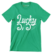 Lucky Dad - St. Patrick's Day T-Shirt-Green-S-Custom One Express