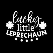 Lucky Little Leprechaun - St. Patrick's Day T-Shirt-Black-S-Custom One Express