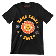 MAMA KNOWS BEST - Mother’s Day T-Shirt-Black-S-Custom One Express