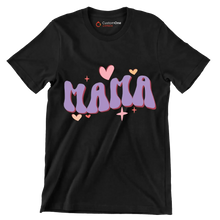 MAMA - Mother’s Day T-Shirt-Black-S-Custom One Express