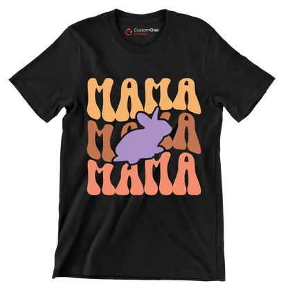 MAMA - Mother’s Day T-Shirt-Black-S-Custom One Express