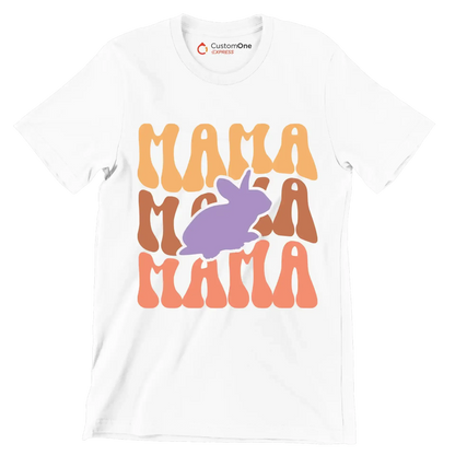 MAMA - Mother’s Day T-Shirt-White-S-Custom One Express