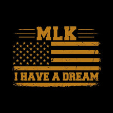 MLK I have a dream - Martin Luther King T-Shirt-Black-S-Custom One Express