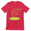 MY RETIREMENT PLAN IS ON COURSE - Golf Themed T-Shirt-Red-S-Custom One Express