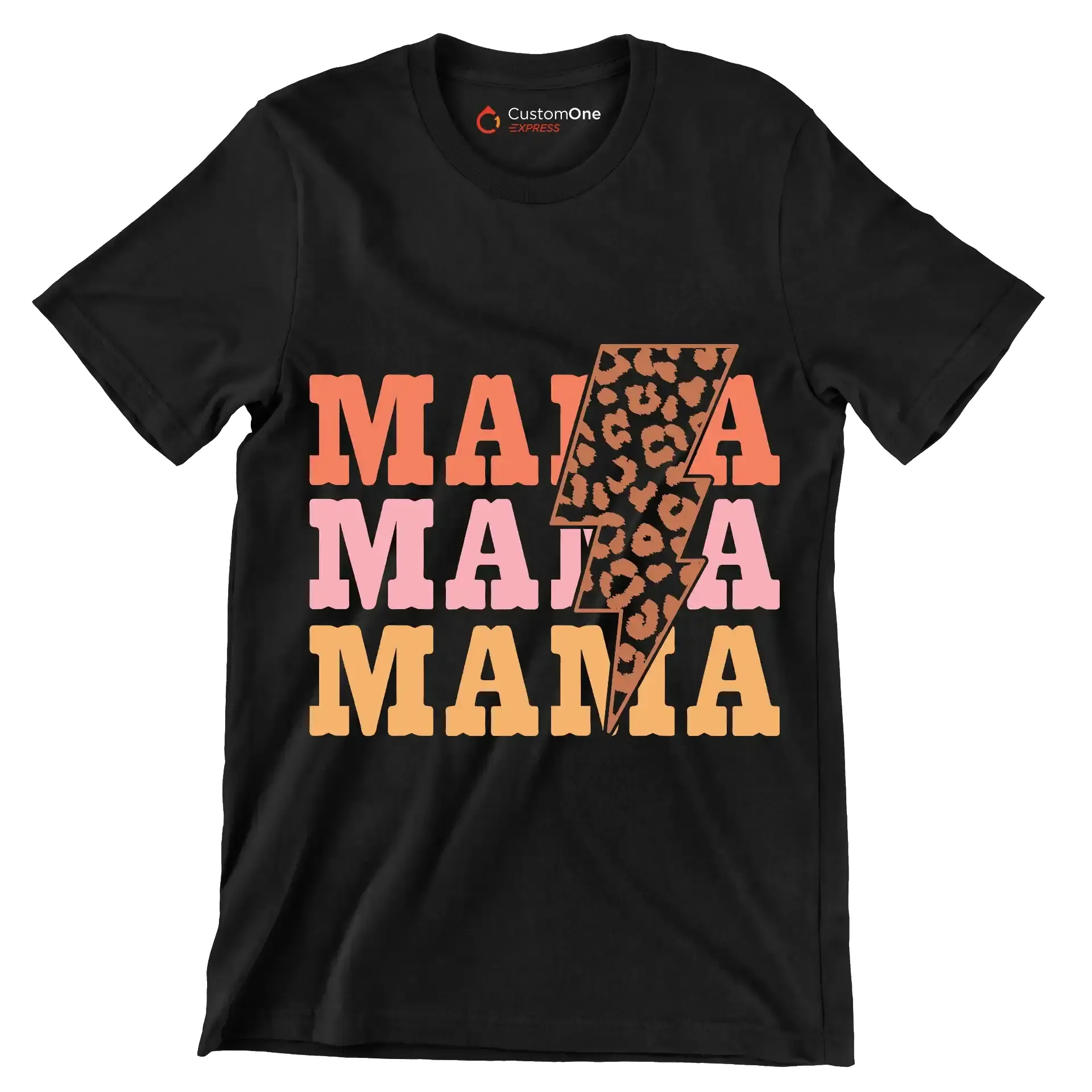 Mama Mama Mama - Mother’s Day T-Shirt-Black-S-Custom One Express