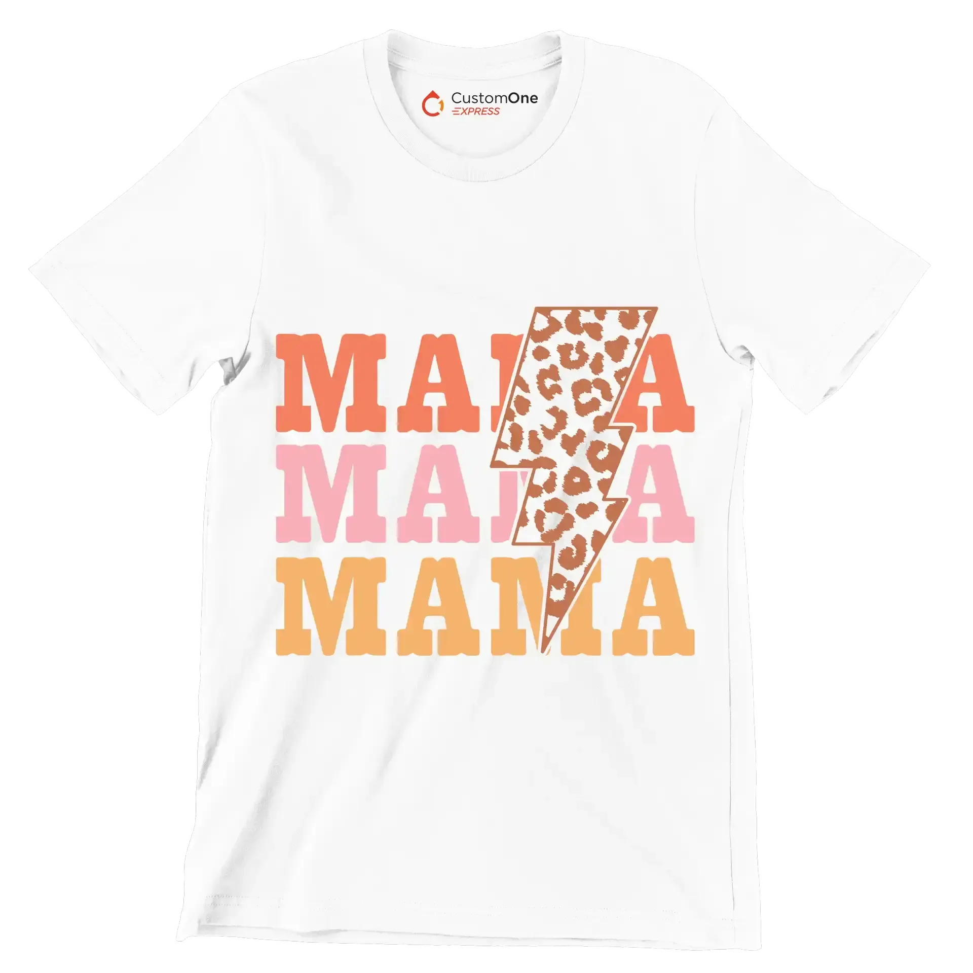 Mama Mama Mama - Mother’s Day T-Shirt-White-S-Custom One Express