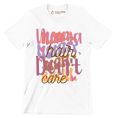 Mama Mommy Mom Bruh - Mother’s Day T-Shirt-White-S-Custom One Express