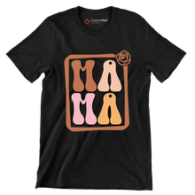 Mama - Mother’s Day T-Shirt-Black-S-Custom One Express