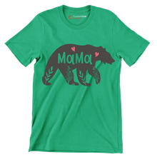 Mama - Mother’s Day T-Shirt-Green-S-Custom One Express