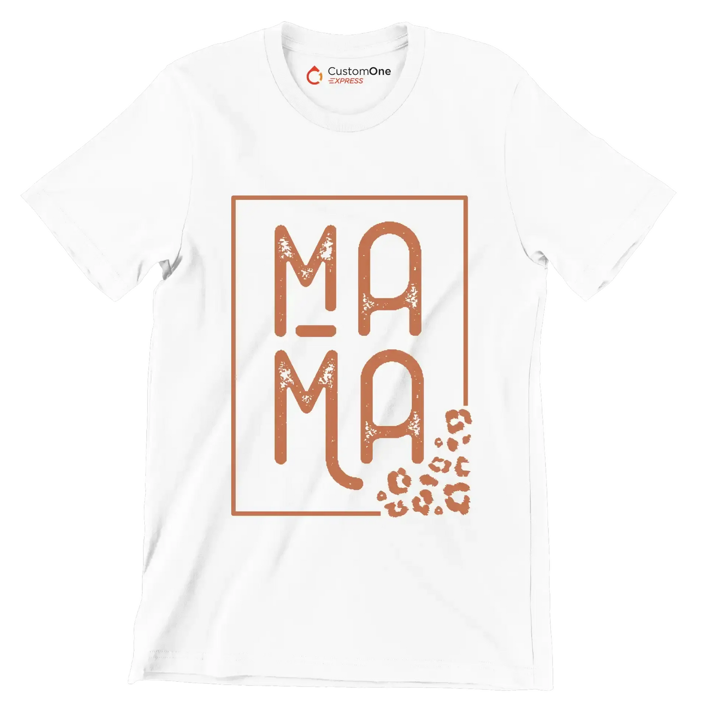 Mama - Mother’s Day T-Shirt-White-S-Custom One Express