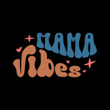 Mama Vibes - Mother’s Day T-Shirt-Black-S-Custom One Express