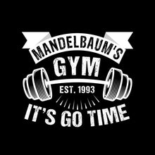 Mandelbaum's Gym Est 1993 It's Go Time - Gym Themed T-Shirt-Black-S-Custom One Express
