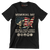 Memorial Day We Will Never Forget Our Fallen Heroes - Veterans Themed T-Shirt-Black-S-Custom One Express