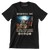 Memorial Day We Will Never Forget Our Fallen Heroes - Veterans Themed T-Shirt-Black-S-Custom One Express