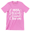 Miss Good Lucky Charm - St. Patrick's Day T-Shirt-Pink-S-Custom One Express