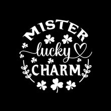 Mister Lucky Charm - St. Patrick's Day T-Shirt-Black-S-Custom One Express