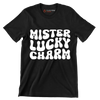 Mister lucky charm - St. Patrick's Day T-Shirt-Black-S-Custom One Express