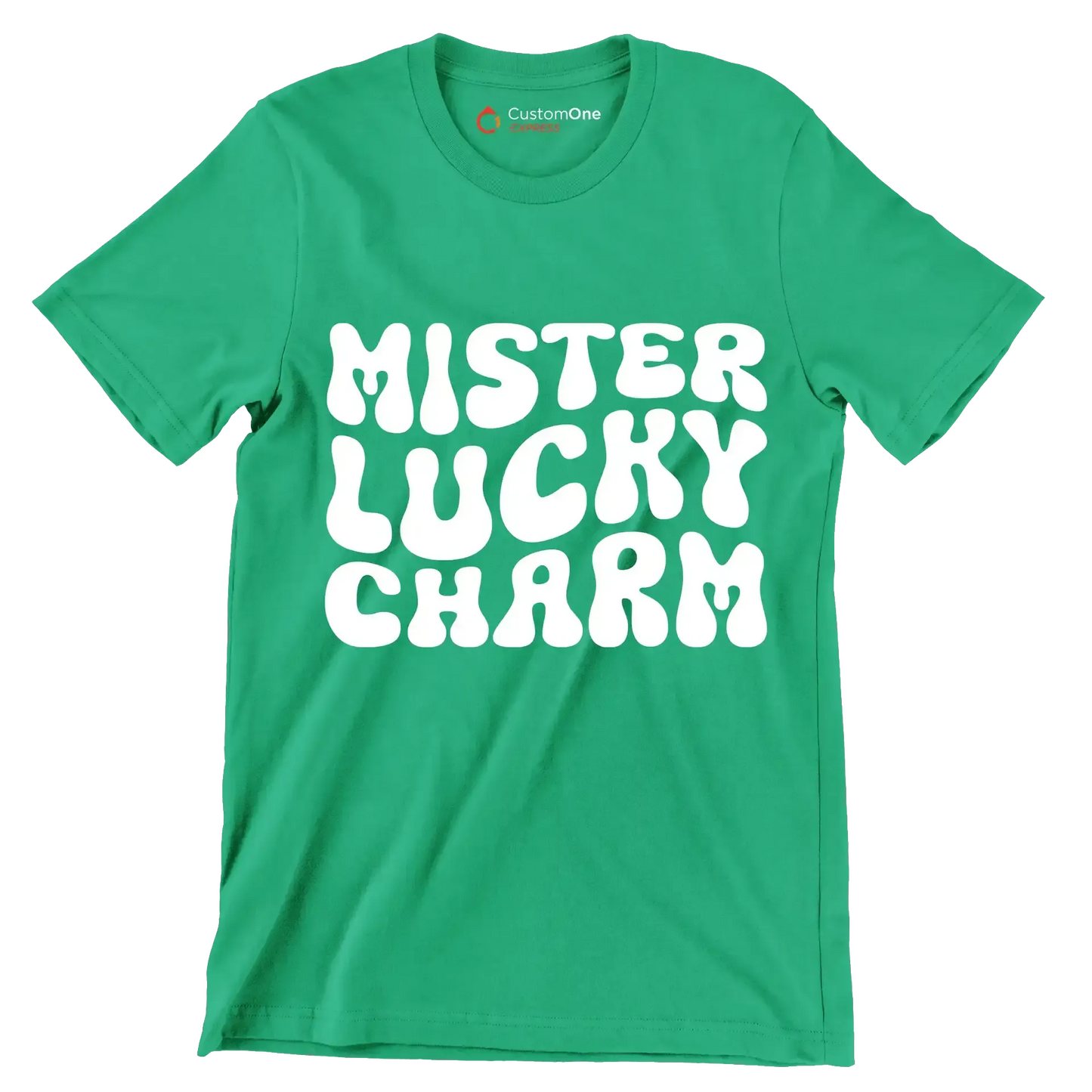 Mister lucky charm - St. Patrick's Day T-Shirt-Green-S-Custom One Express