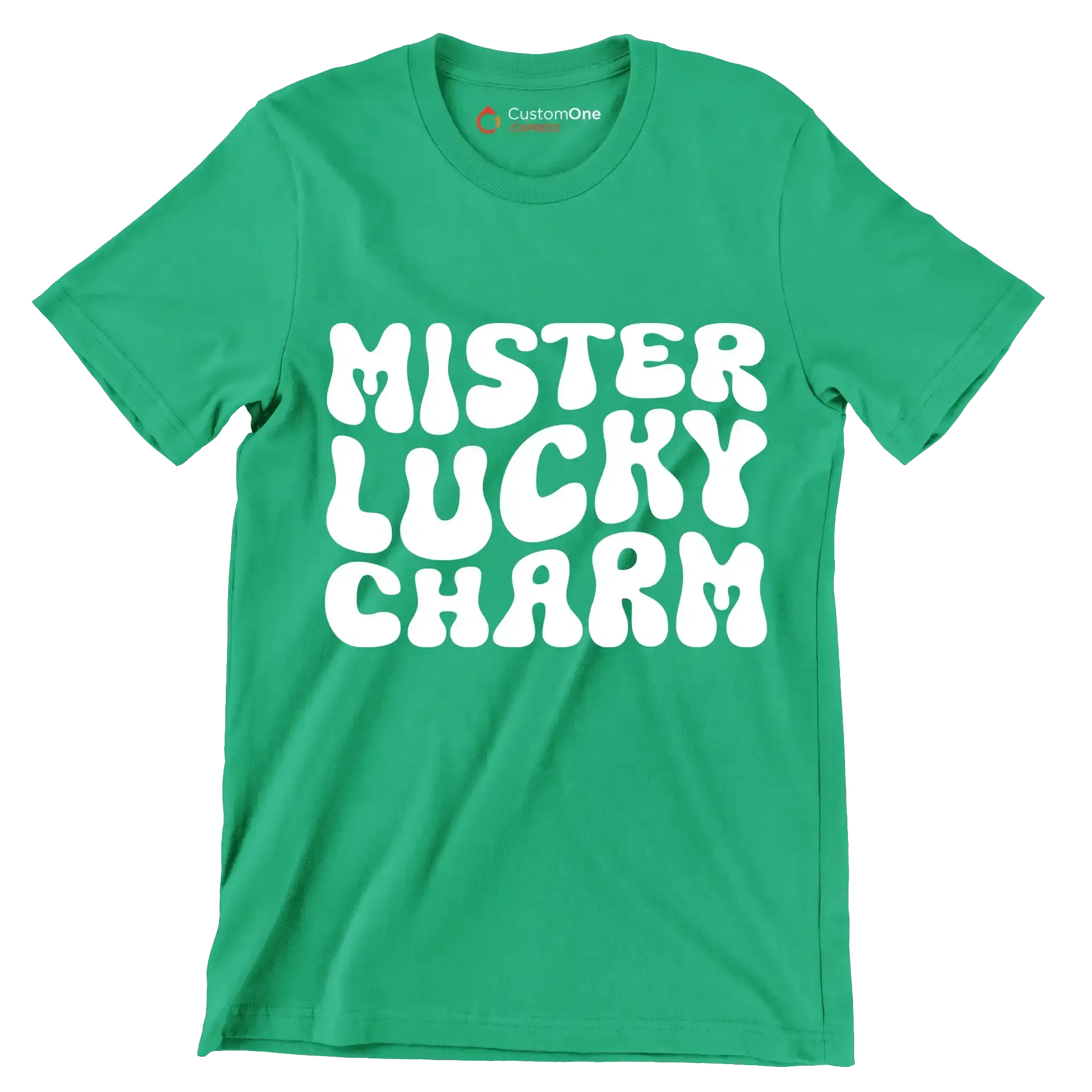 Mister lucky charm - St. Patrick's Day T-Shirt-Green-S-Custom One Express