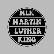 Mlk Martin Luther King - Martin Luther King T-Shirt-Blue-S-Custom One Express