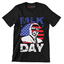 Mlk day - Martin Luther King T-Shirt-Black-S-Custom One Express