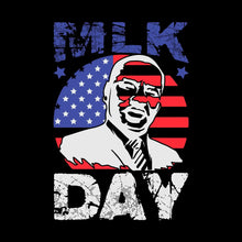 Mlk day - Martin Luther King T-Shirt-Black-S-Custom One Express