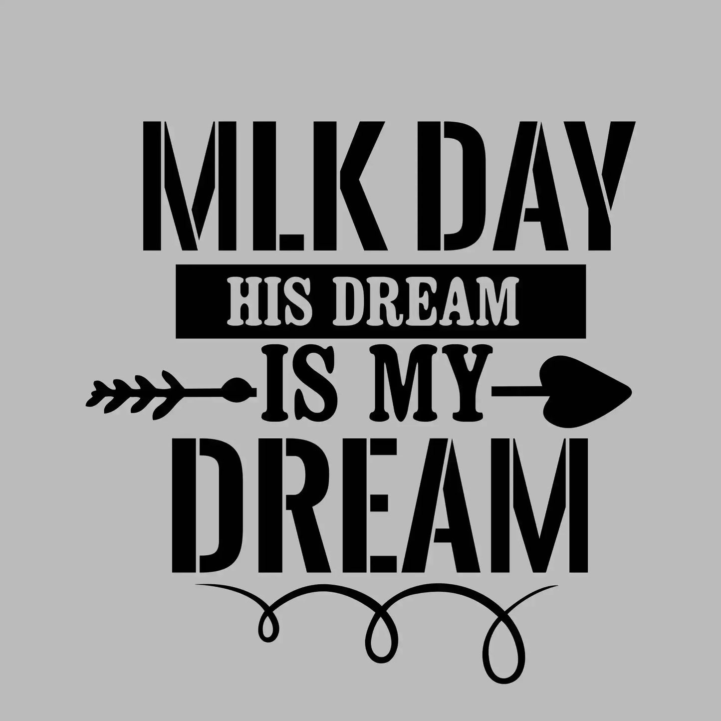 Mlk day his dream is my dream - Martin Luther King T-Shirt-Blue-S-Custom One Express