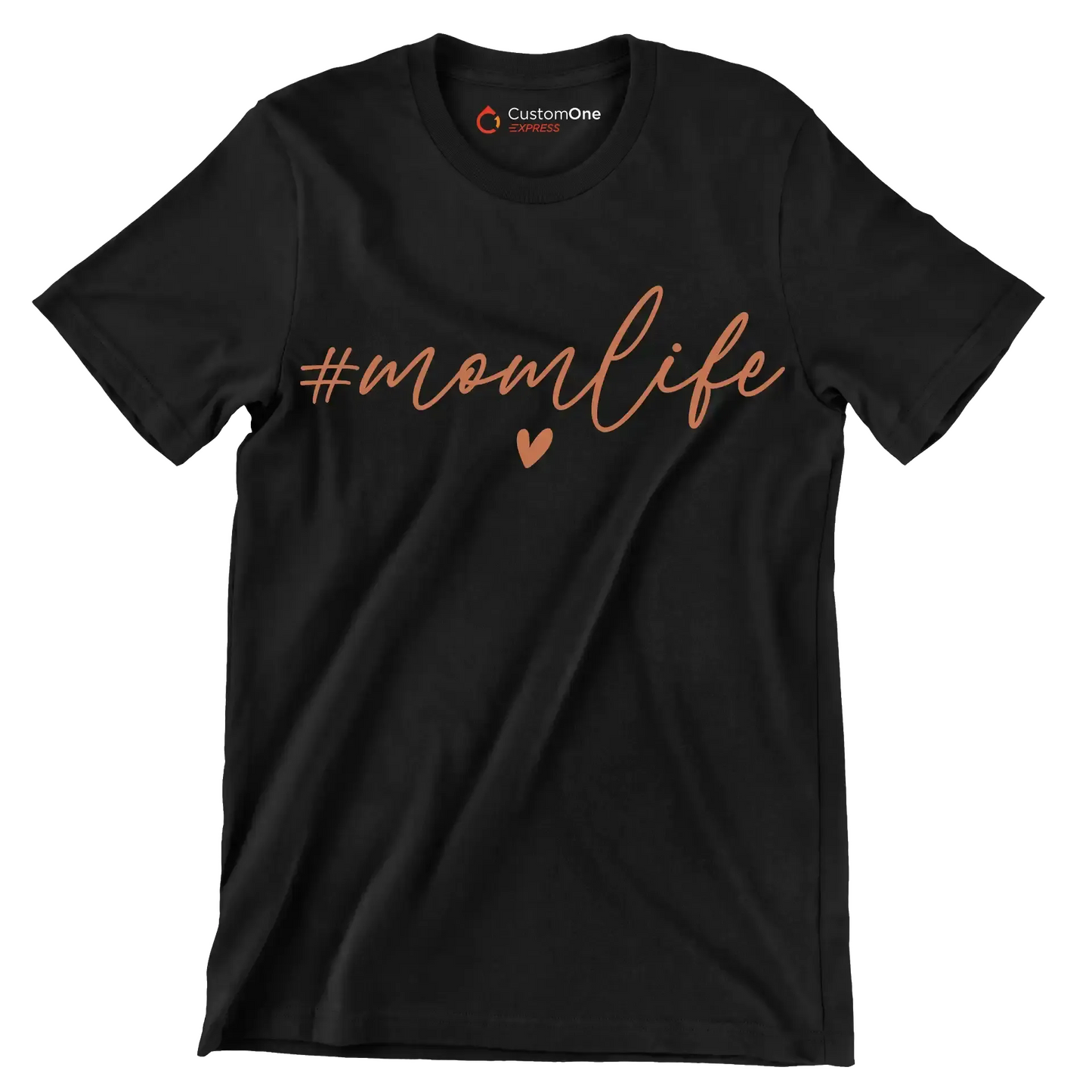 Mom Life - Mother’s Day T-Shirt-Black-S-Custom One Express