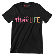 Mom Life - Mother’s Day T-Shirt-Black-S-Custom One Express