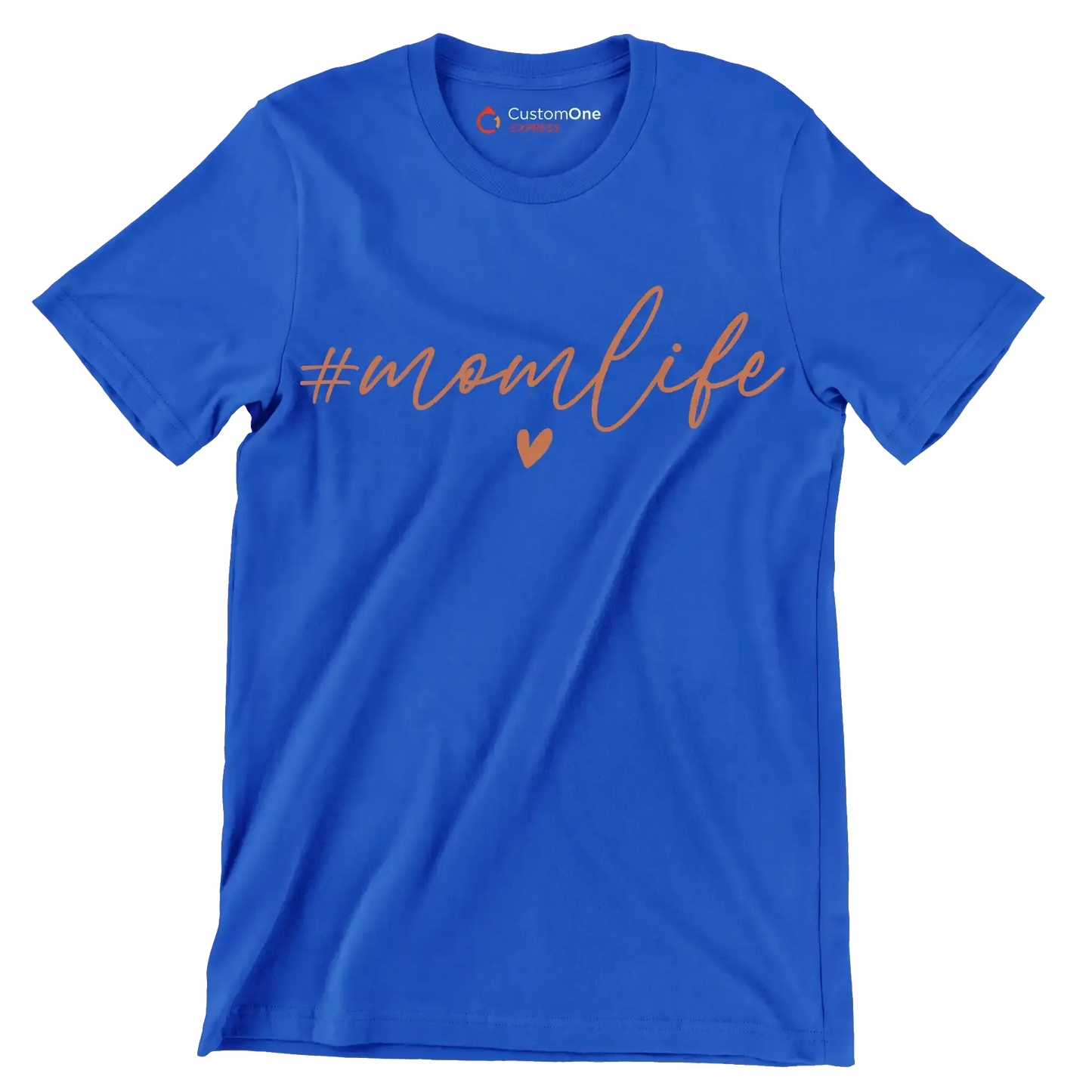 Mom Life - Mother’s Day T-Shirt-Blue-S-Custom One Express