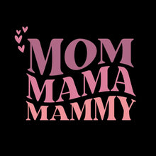 Mom Mama Mammy - Mother’s Day T-Shirt-Blue-S-Custom One Express