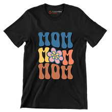 Mom Mom Mom - Mother’s Day T-Shirt-Black-S-Custom One Express