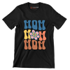 Mom Mom Mom - Mother’s Day T-Shirt-Black-S-Custom One Express