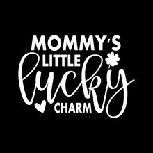 Mommy's Little Lucky Charm - St. Patrick's Day T-Shirt-Black-S-Custom One Express