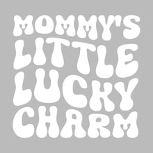 Mommy's Little Lucky Charm - St. Patrick's Day T-Shirt-Black-S-Custom One Express