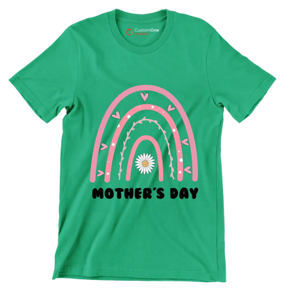 Mother's Day - Mother’s Day T-Shirt-Green-Custom One Express